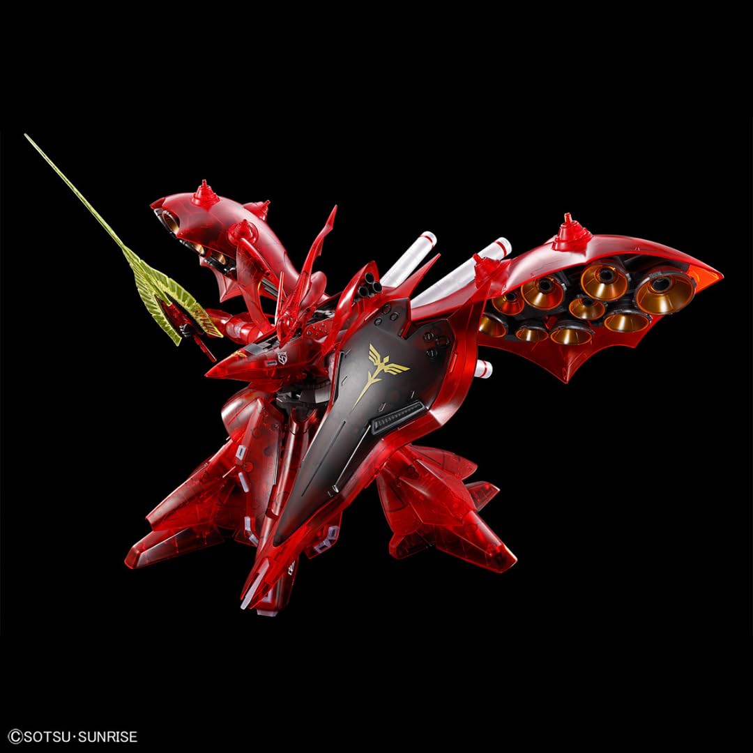 Amazon | 1/144 MSN-04II ナイチンゲール [クリアカラー] プラモデル